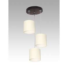 Lampa wisząca Luzon III - 36 2618 hotelowa abażur biały