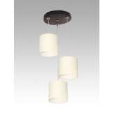 Lampa wisząca Luzon III - 36 2618 hotelowa abażur biały