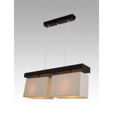 Lampa wisząca Majorka II - 1 2670 hotelowa abażur kremowy