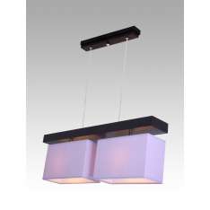 Lampa wisząca Majorka II - 17 2762 hotelowa abażur fioletowy