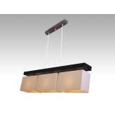 Lampa wisząca Majorka III - 1 2809 hotelowa abażur kremowy