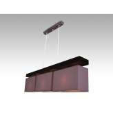 Lampa wisząca Majorka III - 17 2892 hotelowa abażur fioletowy