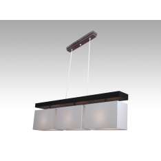 Lampa wisząca Majorka III - 36 2908 hotelowa abażur biały