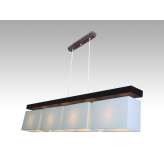 Lampa wisząca Majorka IV - 36 3035 hotelowa abażur biały