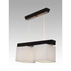 Lampa wisząca Santiago II - 36 3165 hotelowa abażur biały