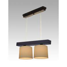 Lampa wisząca Jawa II - 1 3455 hotelowa abażur kremowy