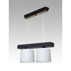 Lampa wisząca Jawa II - 36 3554 hotelowa abażur biały