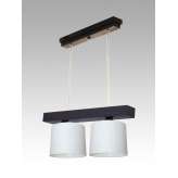 Lampa wisząca Jawa II - 36 3554 hotelowa abażur biały