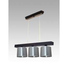 Lampa wisząca Jawa III - 12 3646 hotelowa abażur aluminium