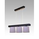 Lampa wisząca Jawa III - 17 3670 hotelowa abażur fioletowy