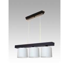 Lampa wisząca Jawa III - 36 3684 hotelowa abażur biały