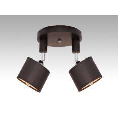 Plafon Sycylia II - 16 7187 hotelowy abażur brązowy