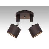 Plafon Sycylia II - 16 7187 hotelowy abażur brązowy