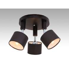 Plafon Sycylia III - 16 7231 hotelowy abażur brązowy