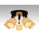 Plafon Sycylia IV - 1 7262 hotelowy abażur kremowy