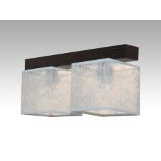 Plafon Vigo II - 5 7538 hotelowy abażur srebrne nitki