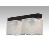 Plafon Vigo II - 5 7538 hotelowy abażur srebrne nitki