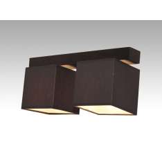 Plafon Vigo II - 16 7583 hotelowy abażur brązowy