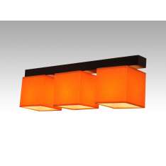 Plafon Vigo III - 8 7675 hotelowy abażur pomarańczowy