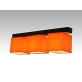 Plafon Vigo III - 8 7675 hotelowy abażur pomarańczowy