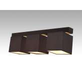 Plafon Vigo III - 16 7712 hotelowy abażur brązowy