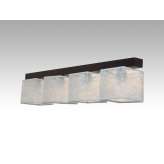 Plafon Vigo IV - 5 7798 hotelowy abażur srebrne nitki