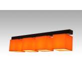 Plafon Vigo IV - 8 7804 hotelowy abażur pomarańczowy