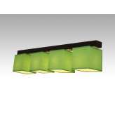 Plafon Vigo IV - 10 7811 hotelowy abażur zielony