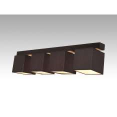 Plafon Vigo IV - 16 7842 hotelowy abażur brązowy