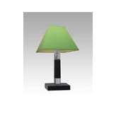 Lampa stołowa Porto 10 4124 hotelowa abażur zielony