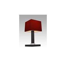 Lampa stołowa Nicea 4 4360 hotelowa abażur bordowy