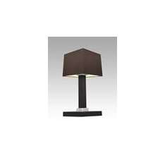 Lampa stołowa Nicea 16 4445 hotelowa abażur brązowy