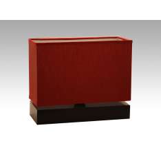 Lampa stołowa Orlando 4 4490 hotelowa abażur bordowy