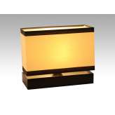 Lampa stołowa Orlando 51 4582 hotelowa abażur kremowy | brązowe paski