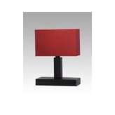 Lampa stołowa Marsylia 4 4629 hotelowa abażur bordowy