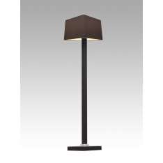 Lampa podłogowa Alicante 16 5510 hotelowa abażur brązowy