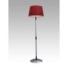 Lampa podłogowa Dallas 4 5756 hotelowa abażur bordowy