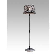 Lampa podłogowa Dallas 13 5770 hotelowa abażur biały z czarnym wzorem