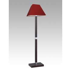 Lampa podłogowa Palmas 4 5848 hotelowa abażur bordowy