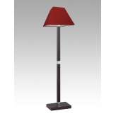 Lampa podłogowa Palmas 4 5848 hotelowa abażur bordowy