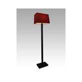 Lampa podłogowa Colombo 4 8962 hotelowa abażur bordowy