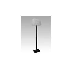 Lampa podłogowa Colombo 5 8979 hotelowa abażur srebrne nitki