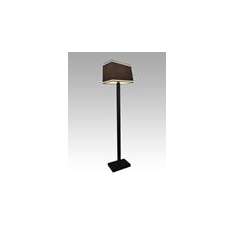 Lampa podłogowa Colombo 52 9082 hotelowa abażur brązowy | aluminiowe pasy