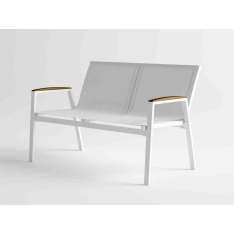 Aluminiowa sofa ogrodowa 2-osobowa 10Deka Amelia