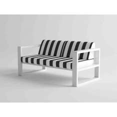 2-osobowa sofa z aluminium 10Deka Delaz