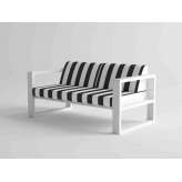 2-osobowa sofa z aluminium 10Deka Delaz