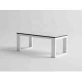 Prostokątny aluminiowy stolik ogrodowy 10Deka Delaz