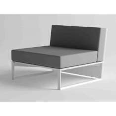 Fotel ogrodowy aluminiowy 10Deka Ora MODULAR SOFA CENTER PIECE