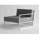 Fotel ogrodowy aluminiowy z podłokietnikami 10Deka Ora MODULAR SOFA LEFT PIECE