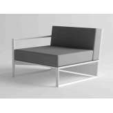 Fotel ogrodowy aluminiowy z podłokietnikami 10Deka Ora MODULAR SOFA RIGHT PIECE